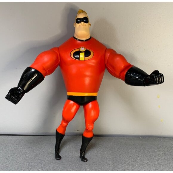 2003 Talking Mr. Incredible 14" Action Figure Disney Pixar Hasbro Collectible To - Picture 1 of 10